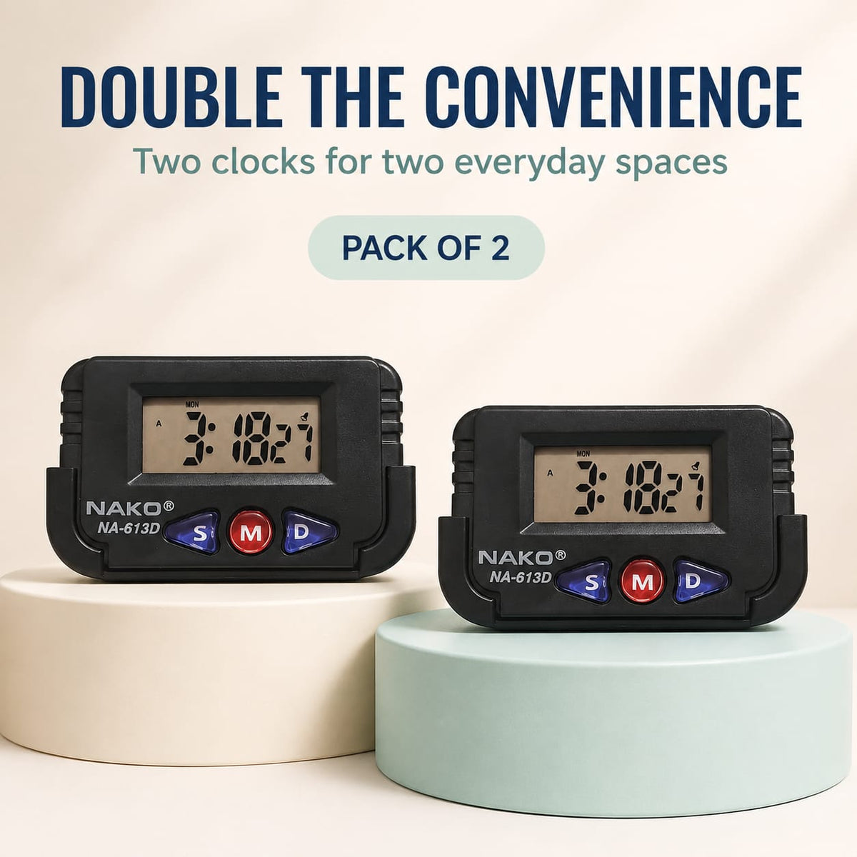 Digital Table clock | NexivaZen