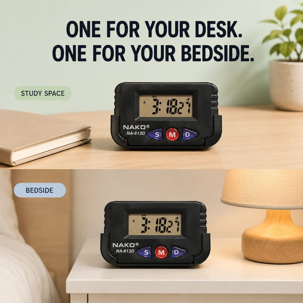 Digital Table clock | NexivaZen