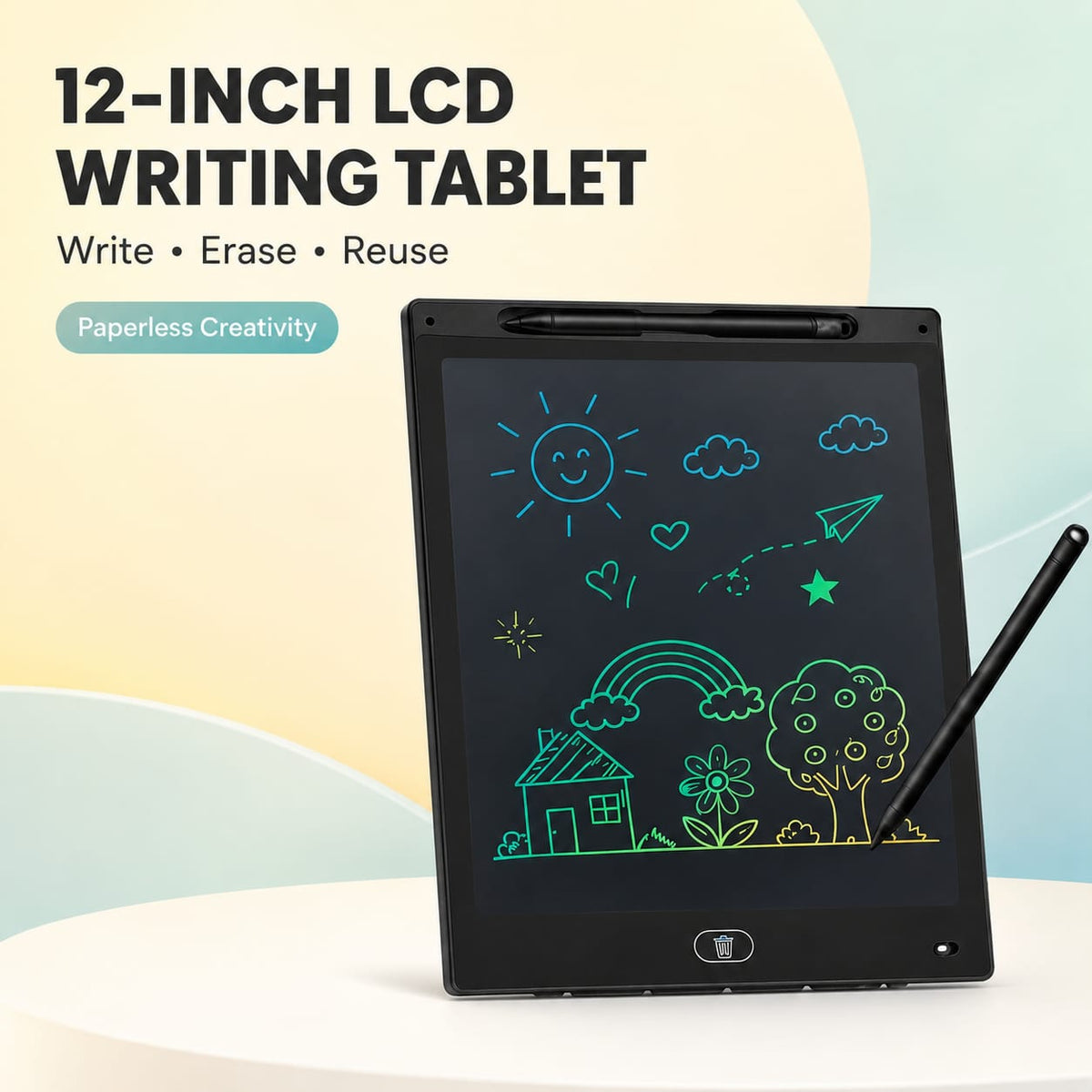 12″ LCD Writing Tablet for Kids & Adults