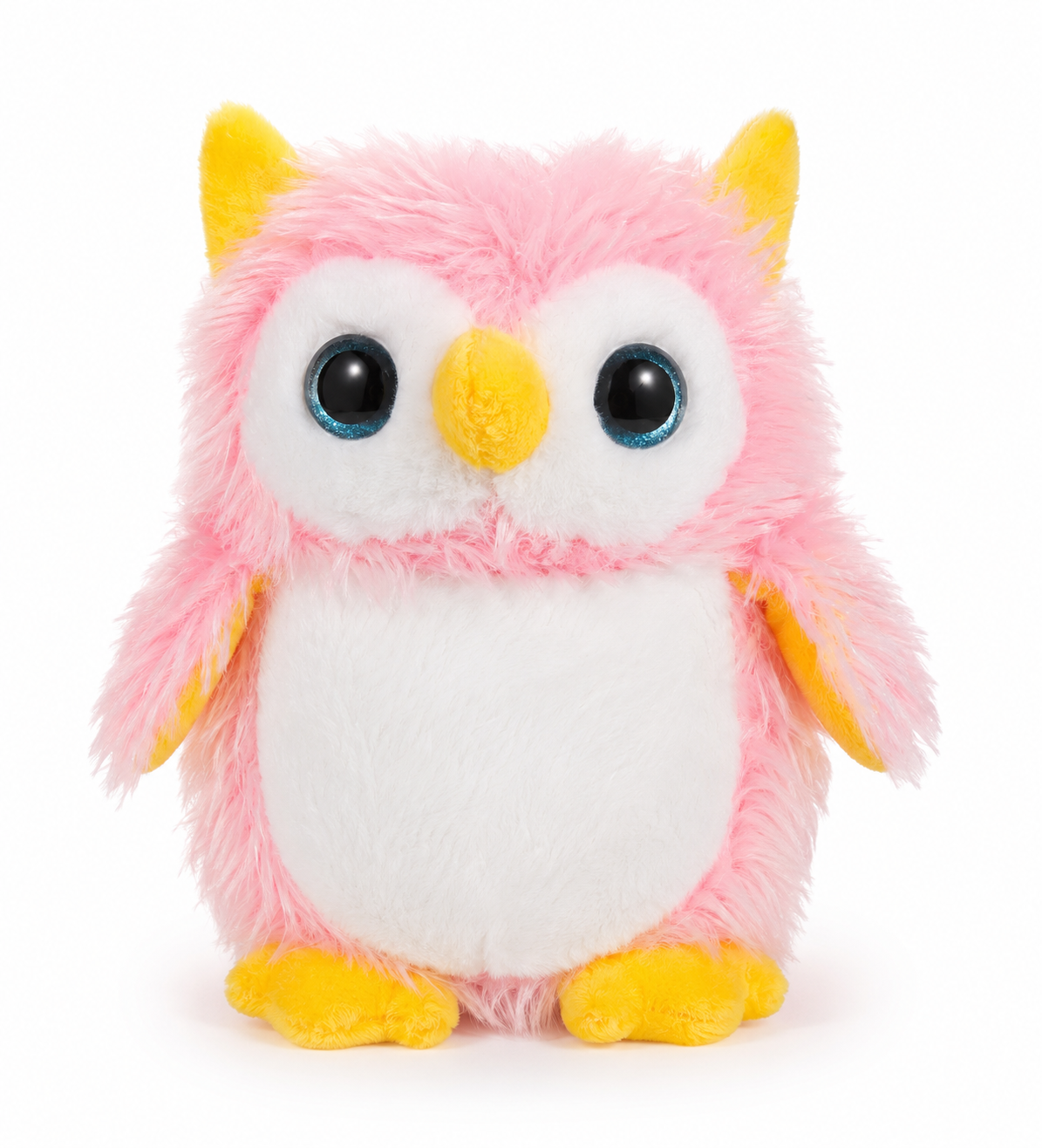Cute Pink Owl Plush Toy - 20cm Ultra Soft Stuffed Animal for Kids